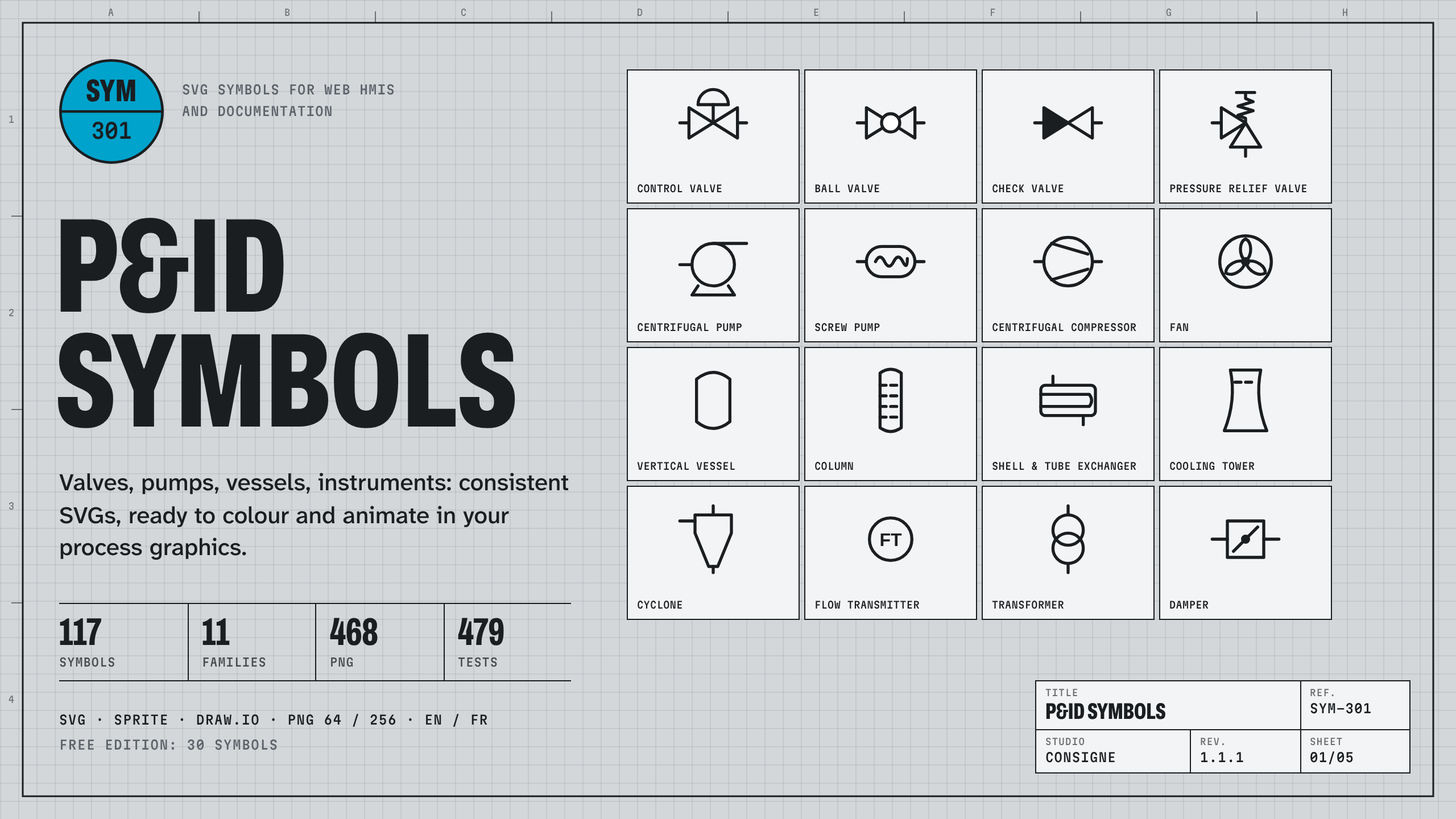 pid-symbols : visuel principal