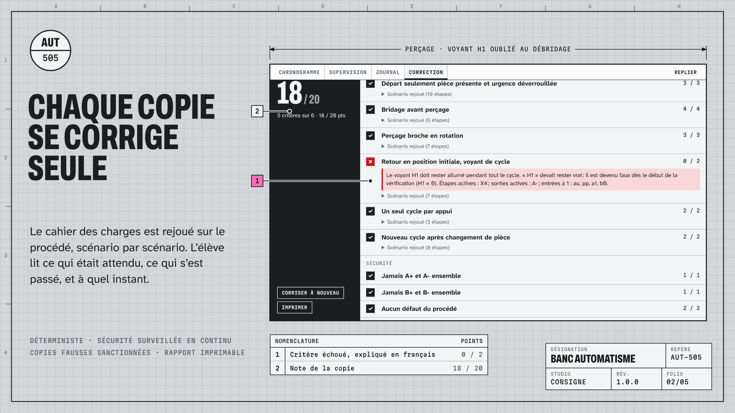 Banc Automatisme : visuel 2