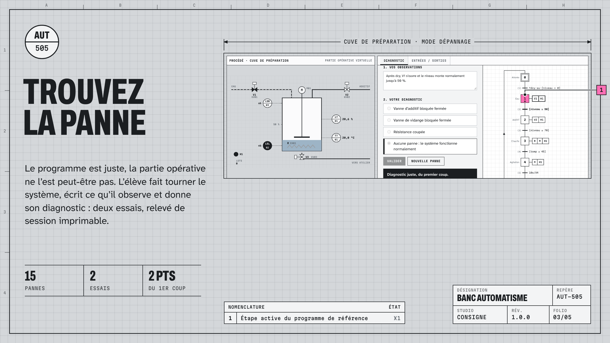 Banc Automatisme : visuel 3