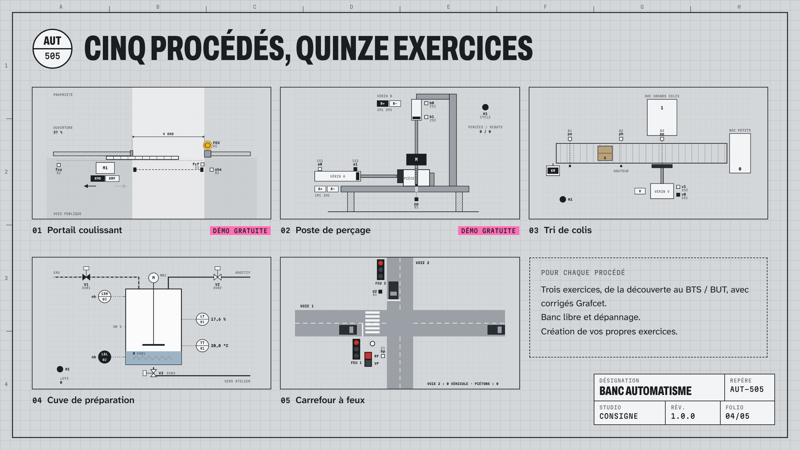 Banc Automatisme : visuel 4